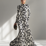 Cristina | Rochie înfășurată din material elastic