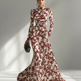Cristina | Rochie înfășurată din material elastic