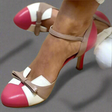 Bellarosa | Sandale Culoareate cu noduri și curele, cu vârf rotund