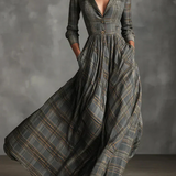 Dorina ║ Rochie lungă contemporană