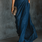 Roxana | Set Fustă Lungă și Cămașă Elegantă