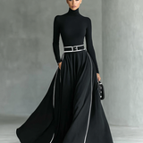 Alexandra | Rochie Maxi Neagră