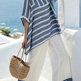 Marina | Set tunică și pantaloni fluizi din in premium