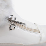 Gianina | Botine Elegante Învelite Crystal