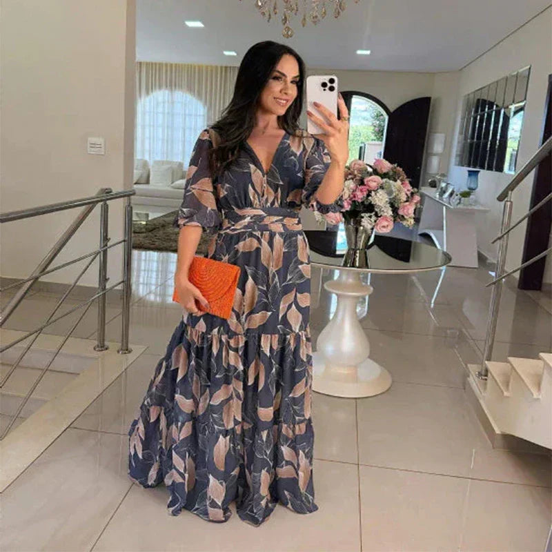 Rodica | Rochie Florală Romantică
