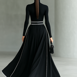 Alexandra | Rochie Maxi Neagră
