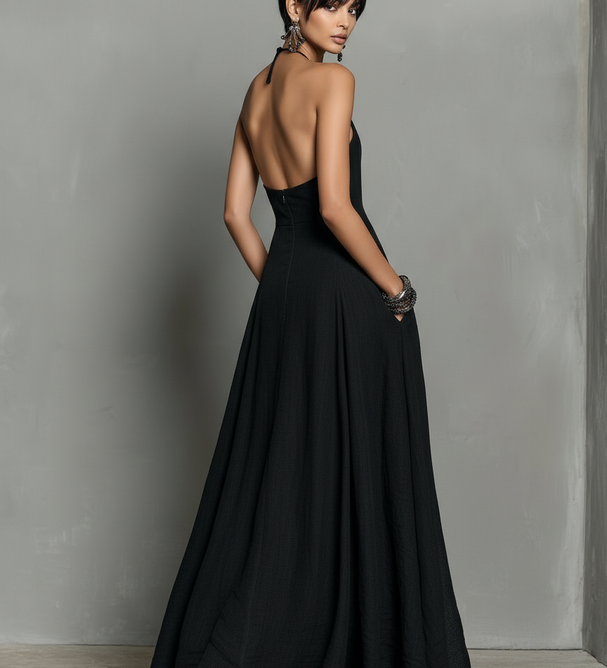 Daniela | Rochie Maxi Fără Mâneci