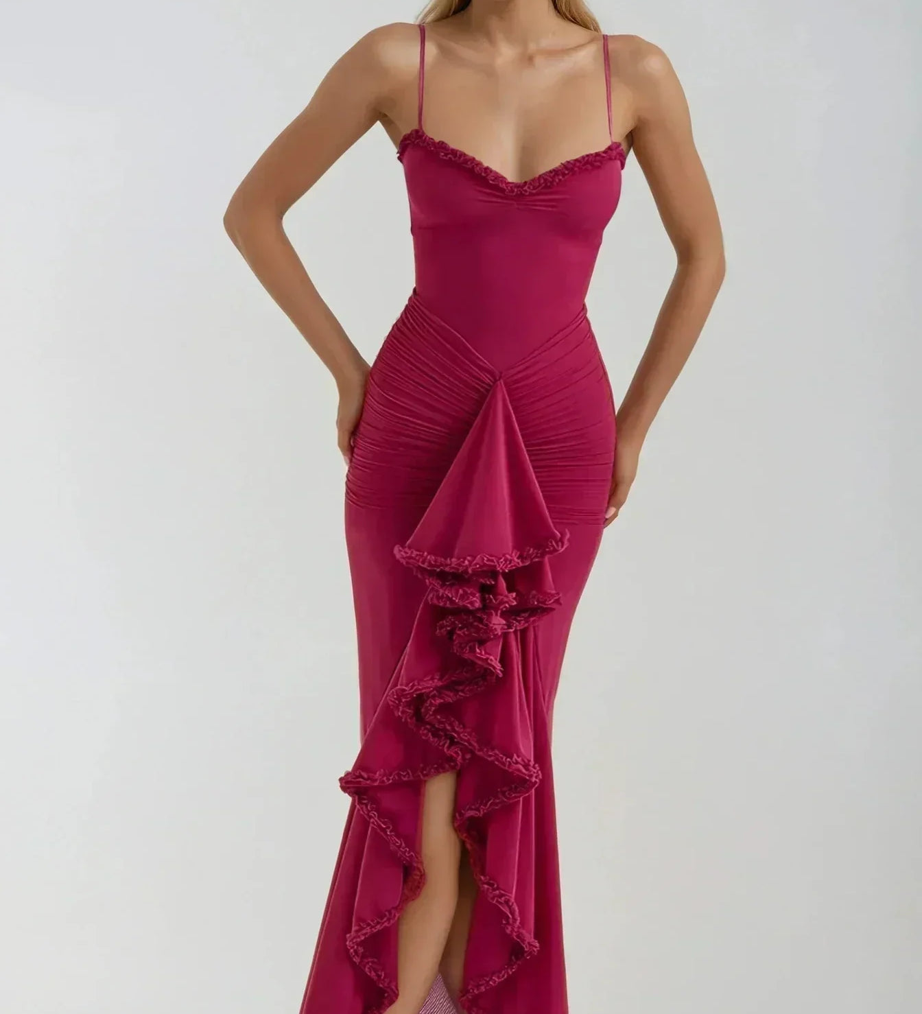 Florentina | Rochie din plasă galbenă