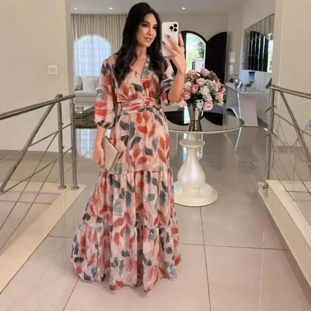 Rodica | Rochie Florală Romantică