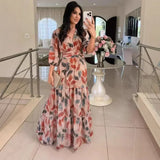 Rodica | Rochie Florală Romantică