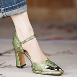 Antonia | Pantofi Eleganți Mary Jane din Piele