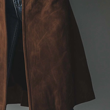 Mirela | Palton Vintage din Suede