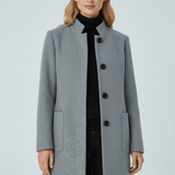 Anastasia - Palton cu guler în picioare și buzunare