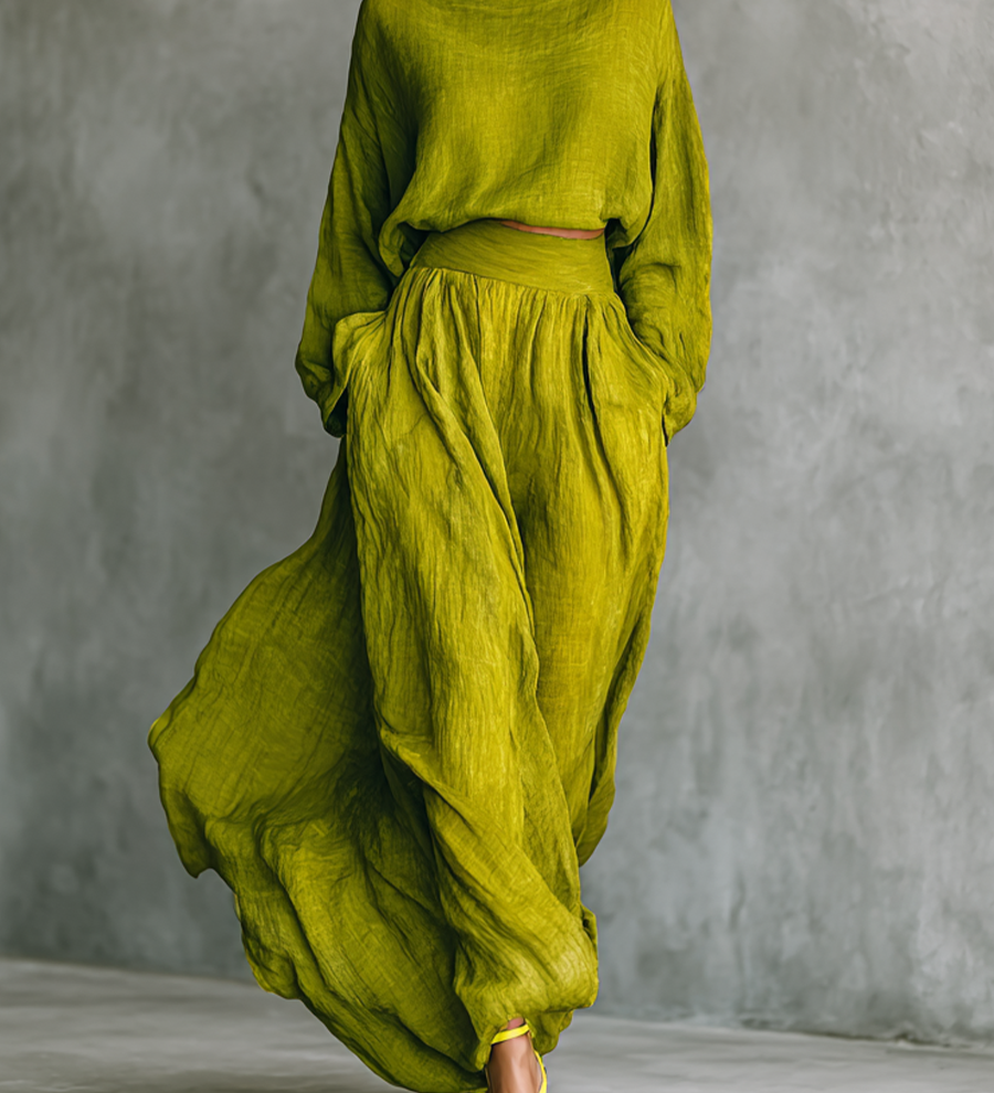 Mihaela | Compleu de femei verde