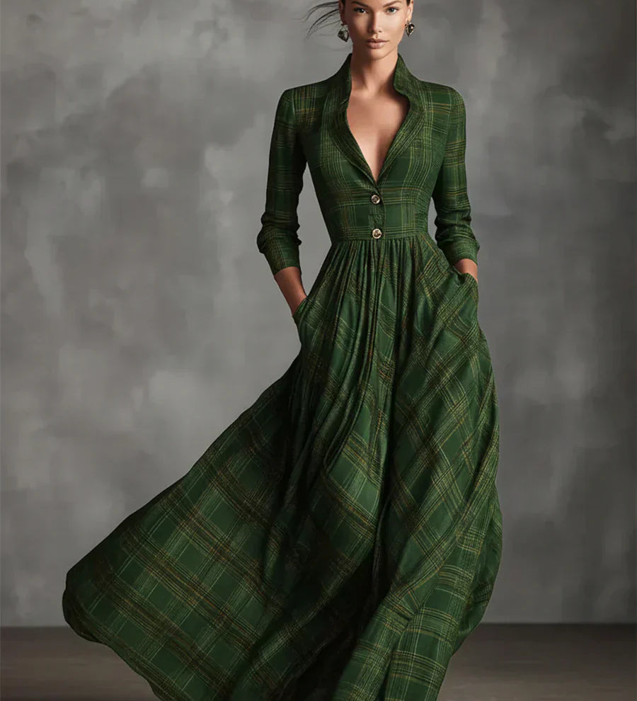 Dorina ║ Rochie lungă contemporană