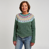 Elena | Pulover din tricot premium cu guler detaliat și aspect artizanal
